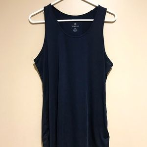 Navy Large Workout Tank
